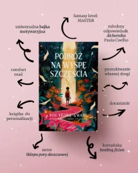 Podróż na wyspę szczęścia (ilustrowane krawędzie biało-czarne), zdjęcie 9