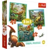 Puzzle 3w1. Niezwykły świat dinozaurów - zdjęcie
