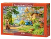Puzzle 500 Lake Path Castor - zdjęcie