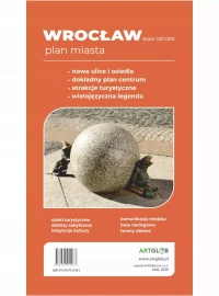 Wrocław plan miasta, mapa turystyczna NAJNOWSZE WYDANIE 2026 1:20 000, zdjęcie 2