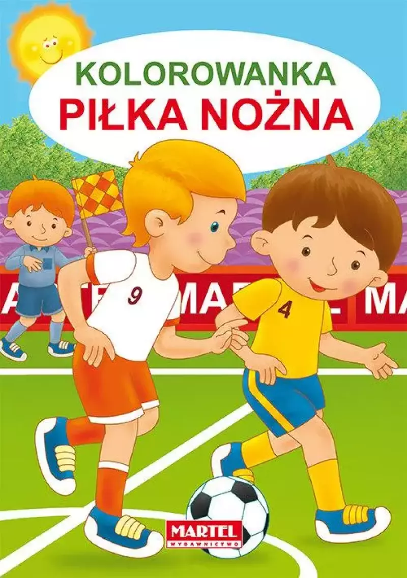 Kolorowanka. Piłka nożna