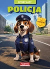 Policja. Cztery łapy. Kolorowanka z naklejkami - zdjęcie