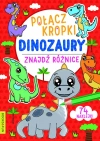 Dinozaury. Połącz kropki, znajdź różnicę - zdjęcie