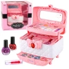 Zestaw Pięknośći Do Makijażu i Paznokci Kuferek Z Kosmetykami Dla Dzieci - zdjęcie