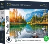 Puzzle 1500 elementów. U podnóża Alp, Jezioro Hintersee, Niemcy - zdjęcie