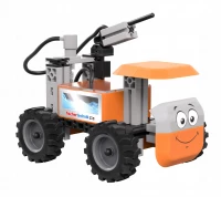 Klocki konstrukcyjne dla dzieci Junior Pro fischertechnik zbuduj 7 pojazdów, zdjęcie 7