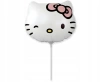 Balon foliowy 14" FX - Hello Kitty (głowa), niepakowany - zdjęcie