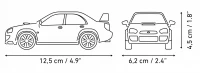 KLOCKI KONSTRUKCYJNE COBI 24652 Samochód Subaru Impreza WRC 2004 206 EL., zdjęcie 5