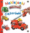 Mały chłopiec. Naklejanki. Ciężarówki - zdjęcie