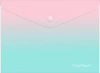Koperta A4 na zatrzask Coolpack gradient strawber - zdjęcie