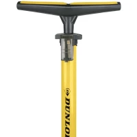 Pompka Warsztatowo Rowerowa 230PSI (16BAR) z Manometrem Żółty Dunlop, zdjęcie 10