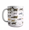 Kubek ceramiczny koty - zdjęcie
