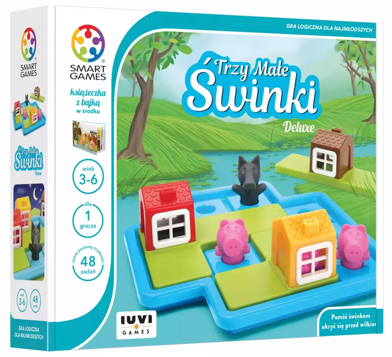 Smart Games. Trzy Małe Świnki Smart Games. Trzy Małe Świnki