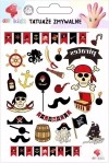 Tatuaże zmywalne dla dzieci Piraci - zdjęcie