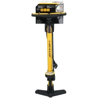 Pompka Warsztatowo Rowerowa 230PSI (16BAR) z Manometrem Żółty Dunlop, zdjęcie 17