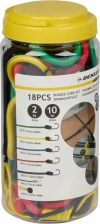 Taśmy Gumy do Mocowania Bagażu Haki 18SZT Dunlop - zdjęcie