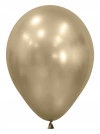 Balony lateksowe Sempertex, Silk Gold Dust, 30cm, 50szt. - zdjęcie