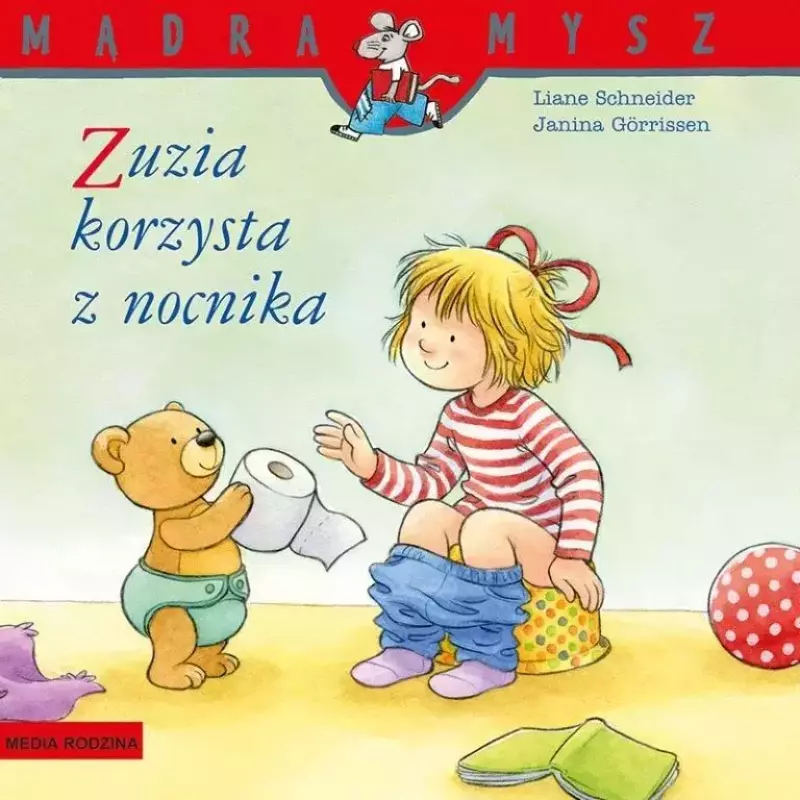 Mądra mysz. Zuzia korzysta z nocnika Mądra mysz. Zuzia korzysta z nocnika