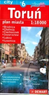 Toruń +6 - plan miasta - zdjęcie