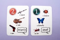Fun Card English. Adjectives, Comparatives and Superlatives