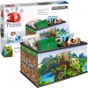 Puzzle 3D 216 elementów. Szkatułka Minecraft - zdjęcie