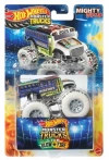 HOT WHEELS MONSTER TRUCK LIVE GLOV & FIRE pojazd MIGHTY MIXUP JCH47 - zdjęcie
