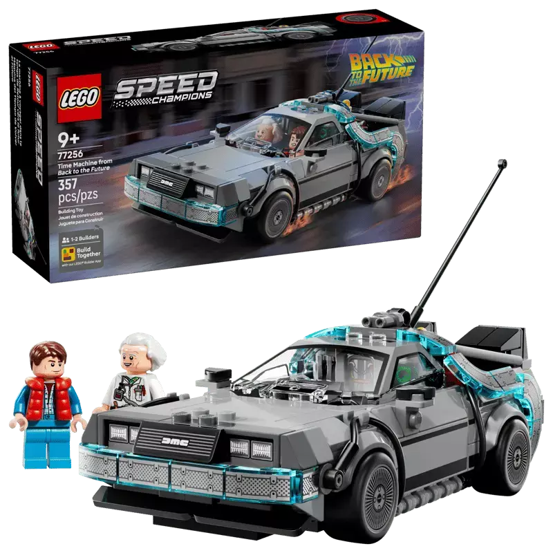 LEGO Speed Champions Wehikuł czasu z Powrotu do przyszłości 77256 LEGO Speed Champions Wehikuł czasu z Powrotu do przyszłości 77256