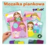 Mozaiki piankowe Księżniczki 4 wzory - zdjęcie
