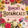 Książka z naklejkami 500 sztuk Botanical - zdjęcie