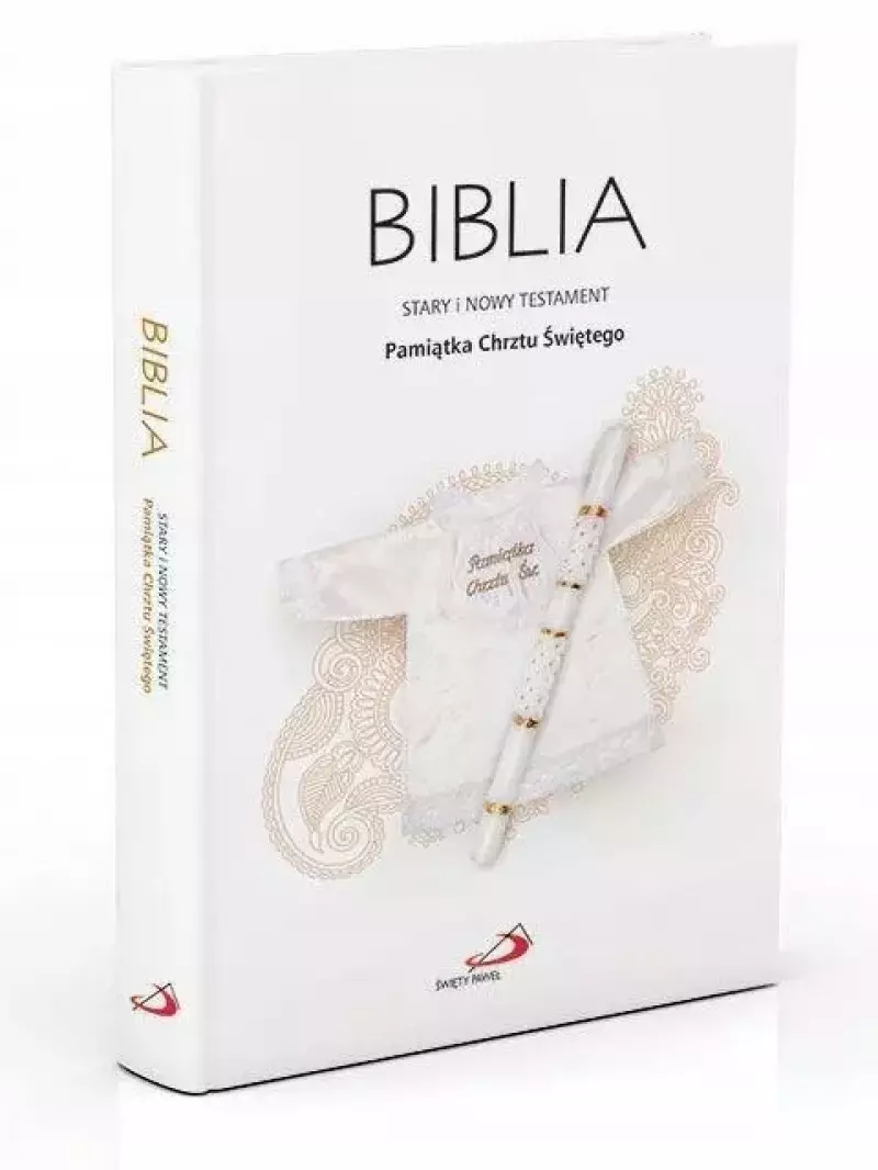 Biblia. Stary i Nowy Testament. Pamiątka Chrztu Świętego