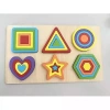 Układanka drewniana Kształty - zdjęcie