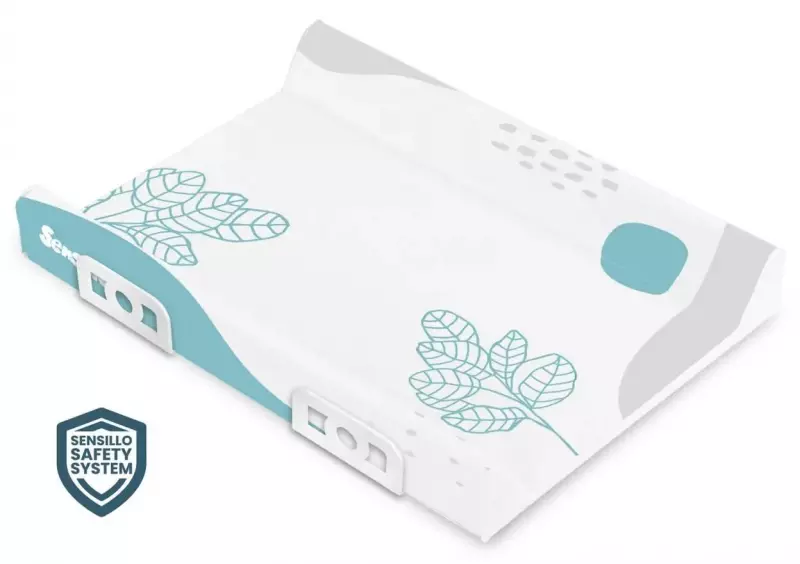 Przewijak usztywniany Safety System boho niebieski