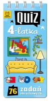 Quiz 4-latka. 76 zadań obrazkowych - zdjęcie