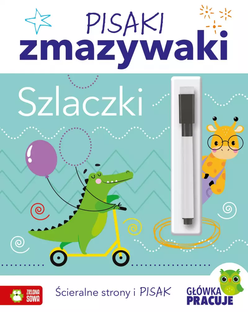 Pisaki zmazywaki. Szlaczki Pisaki zmazywaki. Szlaczki