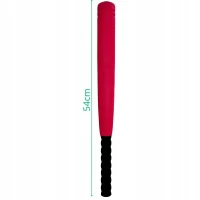 Kij do Baseballa Junior 54CM z Piłką Soft Czerwony, zdjęcie 5