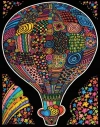 Kolorowanka welwetowa ColorVelvet Balon 47 x 35 cm - zdjęcie