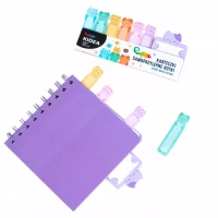 Karteczki samoprzylepne zakładki indeksujące notesik KOTKI Kidea, zdjęcie 3