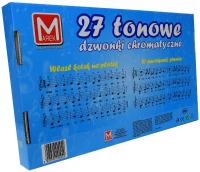 Cymbałki 27 tonowe, chromatyczne, zdjęcie 3