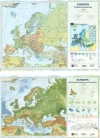 Mapa dwustronna A2 EUROPA - zdjęcie