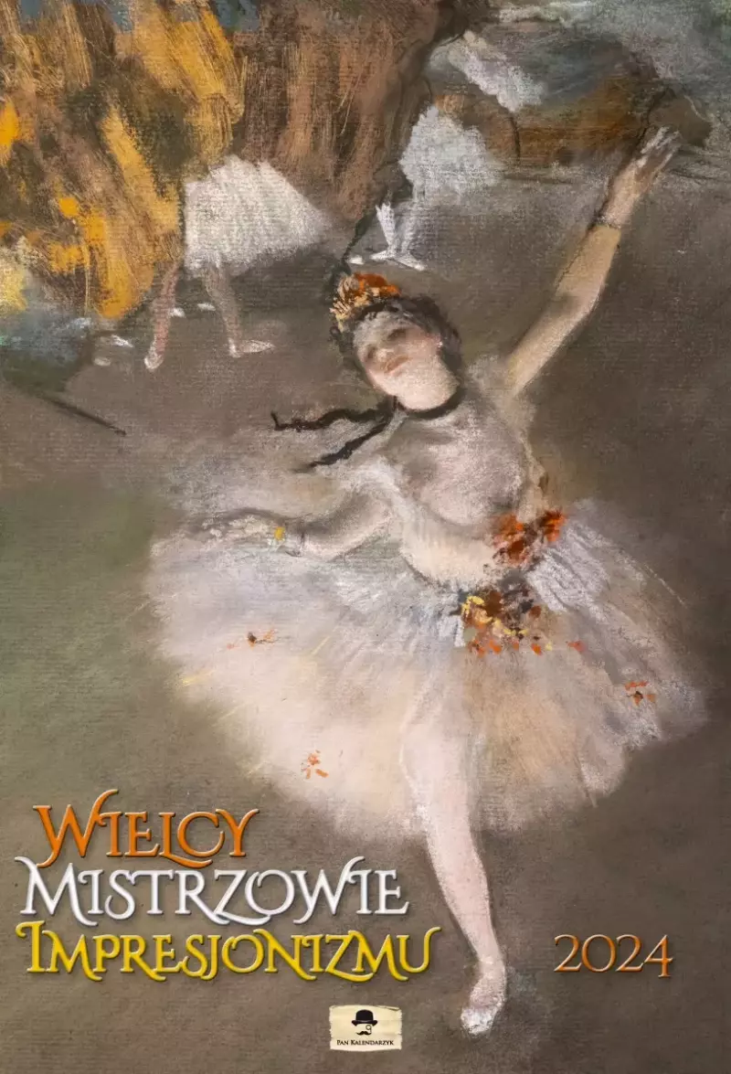 Kalendarz 2024 A3 ścienny Wielcy mistrzowie