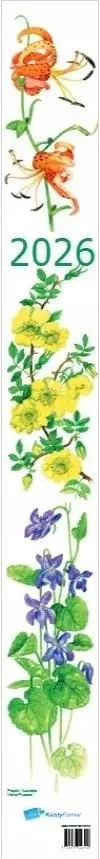 Kalendarz 2026 Kwiaty - zdjęcie