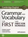 Grammar and Vocabulary for First and First for Schools Book with Answers and Audio - zdjęcie