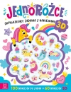 Jednorożce. Aktywizujące zadania z naklejkami. 100 naklejek do zadań + 60 naklejek 3D - zdjęcie