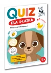 Quiz dla 4-latka. Książka z naklejkami - zdjęcie