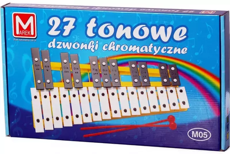 Cymbałki 27 tonowe, chromatyczne Cymbałki 27 tonowe, chromatyczne