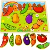 Puzzle warzywa na ogródku - zdjęcie