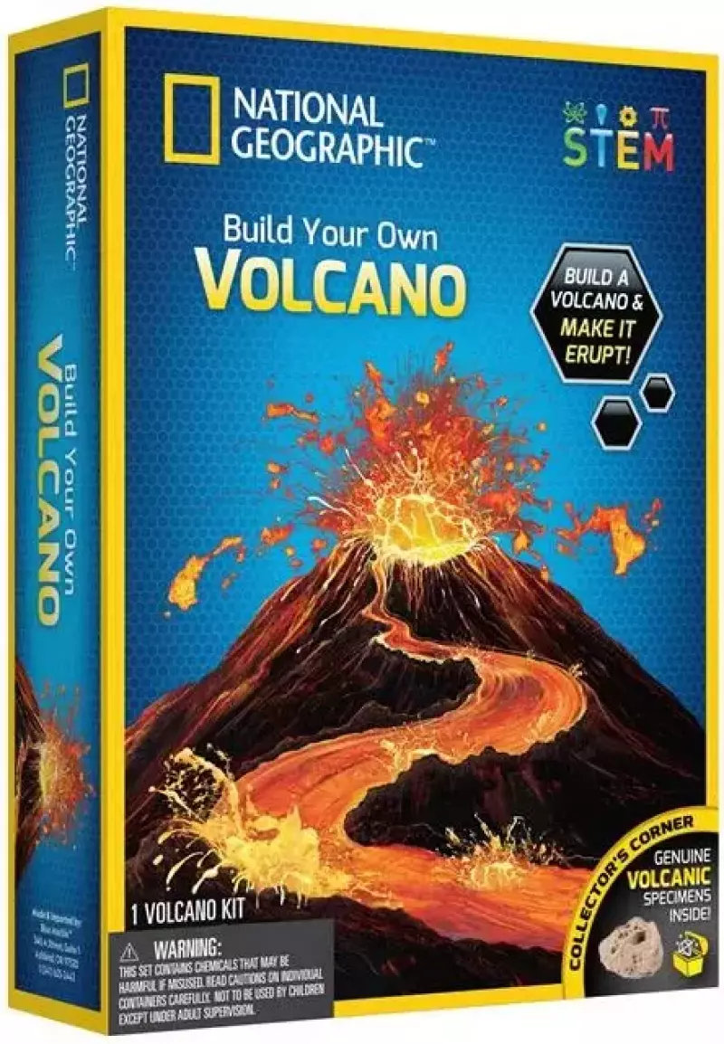 National Geographic. Zbuduj własny wulkan