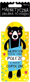 Zakładka magnetyczna. Misiek poleżę - zdjęcie
