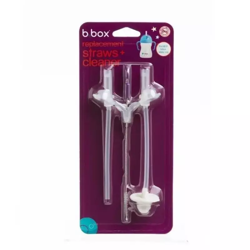 Słomki zapasowe i szczoteczka do bidonu 2szt