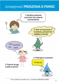 Trening umiejętności emocjonalnych i społecznych dzieci. Karty terapeutyczne i karty pracy, zdjęcie 7